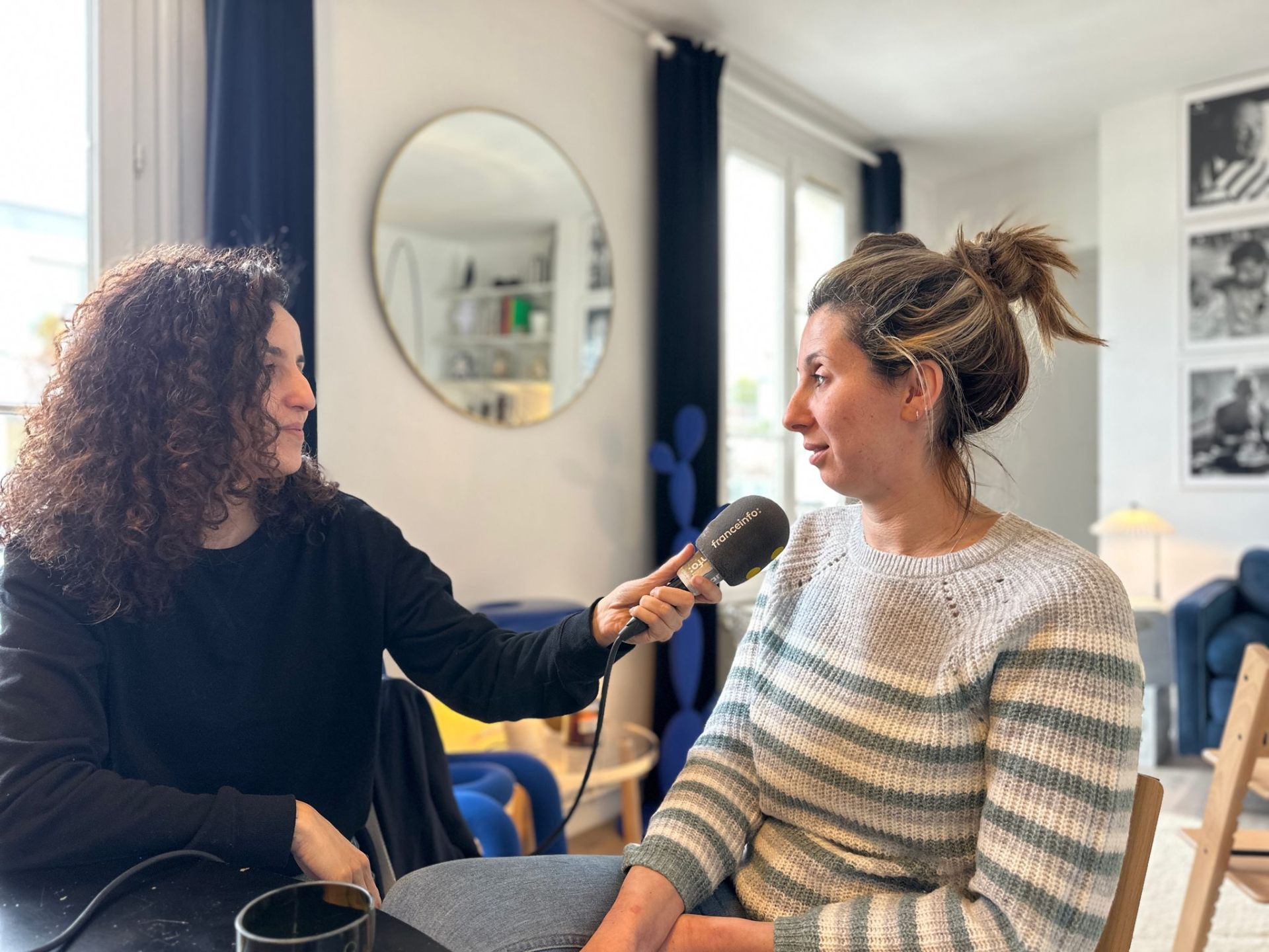 Interview de Yasmina, intervenante Hoper, par franceinfo